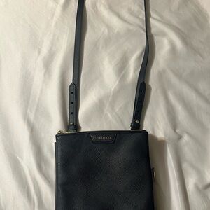 Estee Lauder Elegant Black Crossbody Makeup Bag